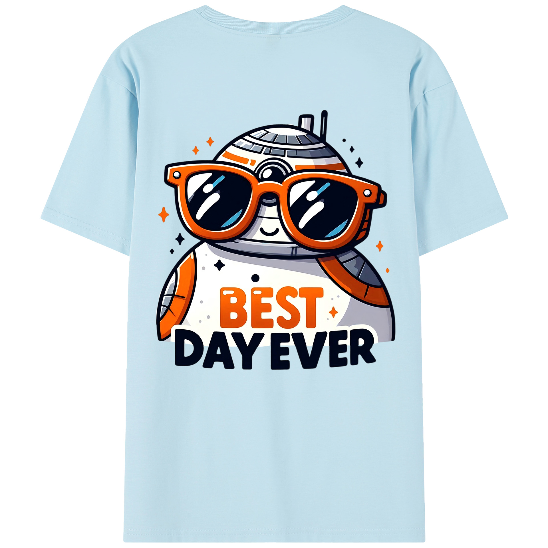 （画像用） スター・ウォーズ Star Wars 綿100％半袖Tシャツ（背面プリント）